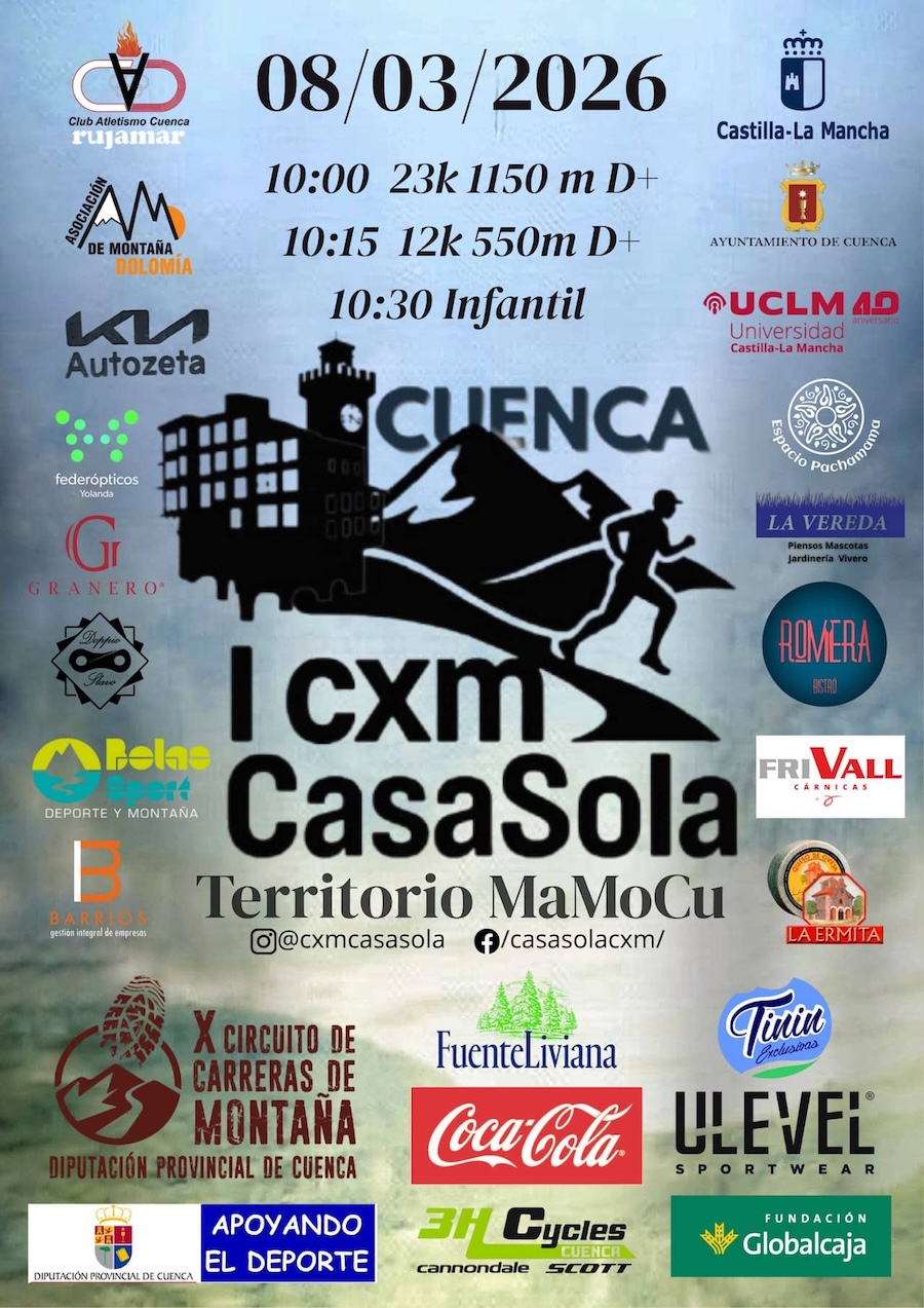 I Carrera por Montaña Casasola – X Circ. Prov. CxM Dip. Cuenca