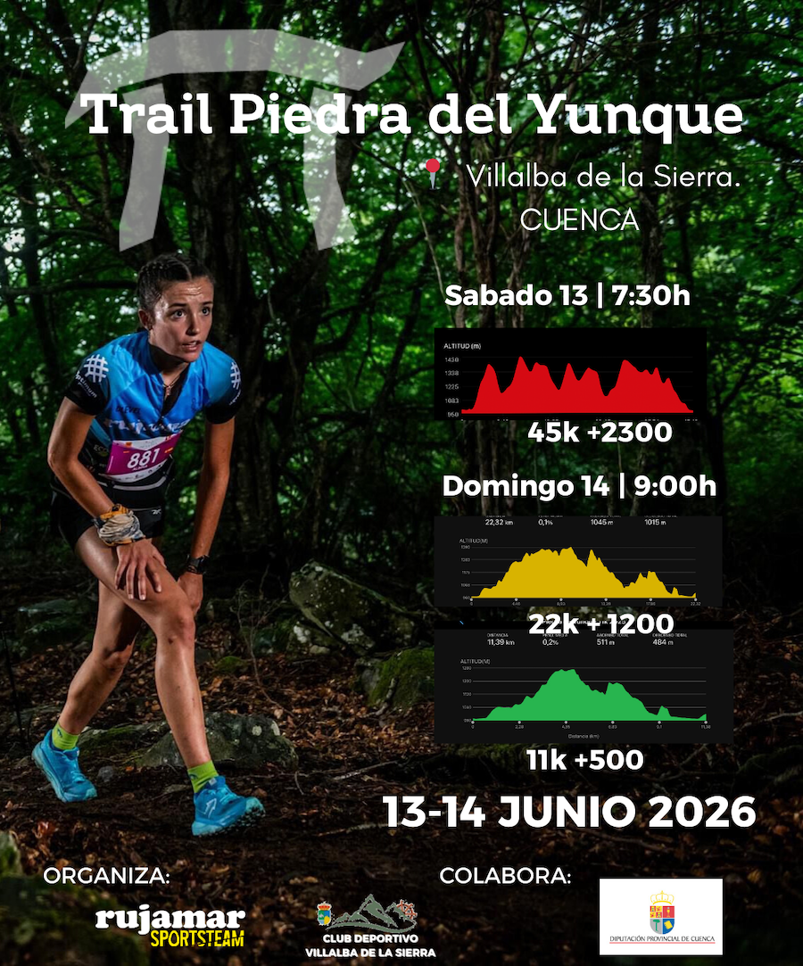 XIII Trail Piedra del Yunque– X Circ. Prov. CxM Dip. Cuenca