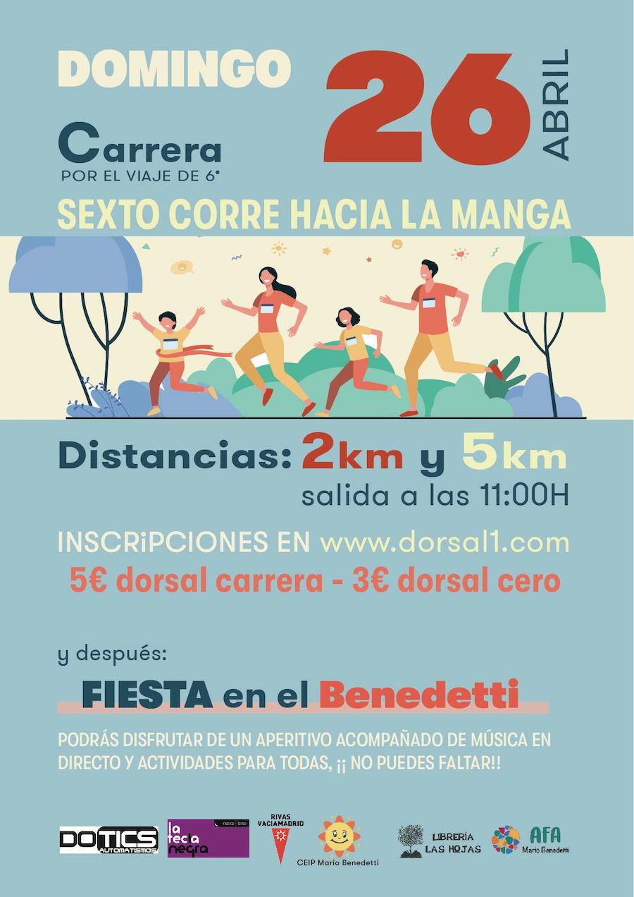 Sexto Corre hacia la Manga