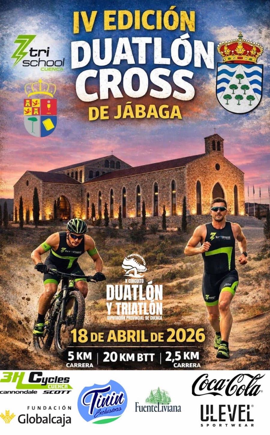 IV Duatlón cross de Jábaga -  X Circ. Duat. y Triat. Dip. Cuenca