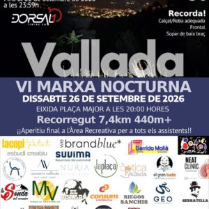 Marxa Nocturna VALLADA 2026