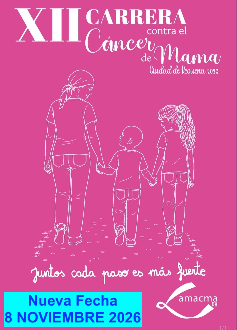 XII Carrera Contra el Cáncer de Mama Ciudad de Requena